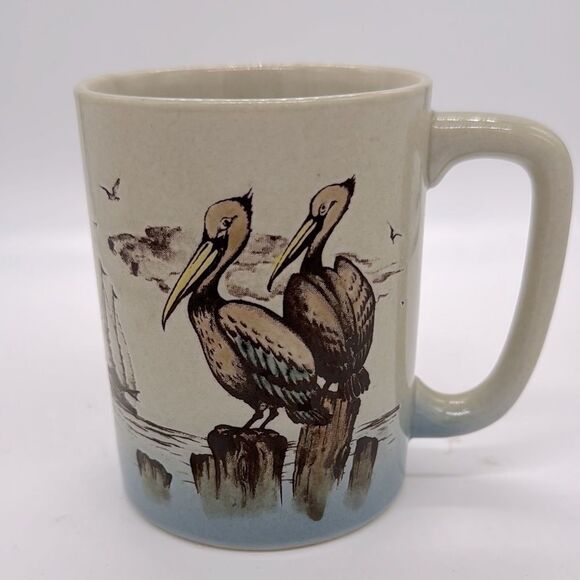 Otigiri Hand Painted Vintage Coffee Mug - Picture 1 of 8